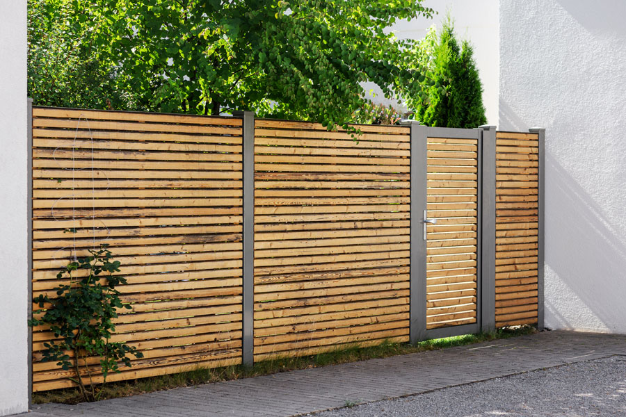 Panneaux et lames bois pour aménagement extérieur